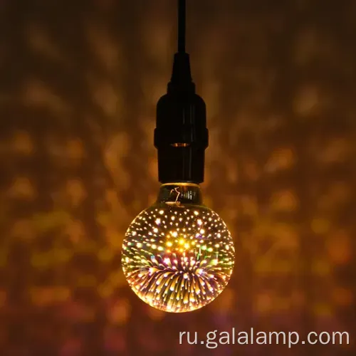 Потрясающий 3D Fireworks привел Edison Blab Festive Decor